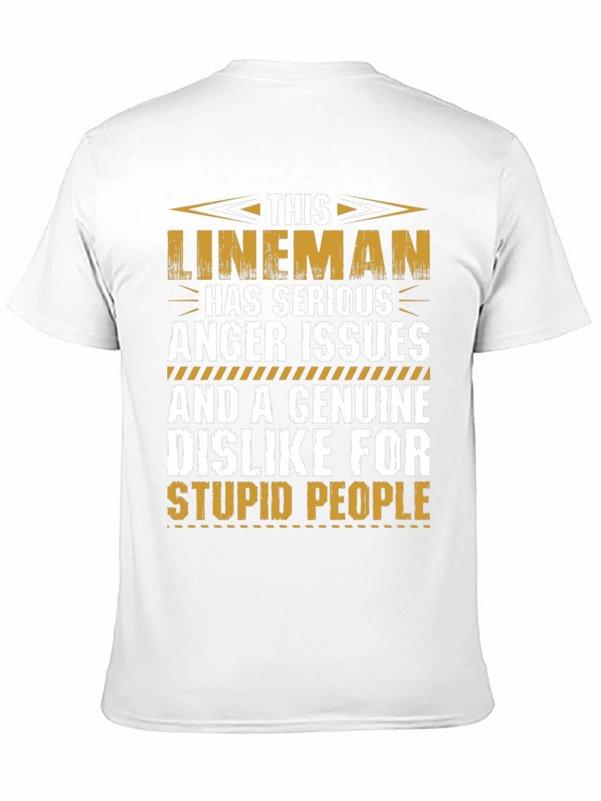 Lineman Anger Issues Graphic T-Shirt