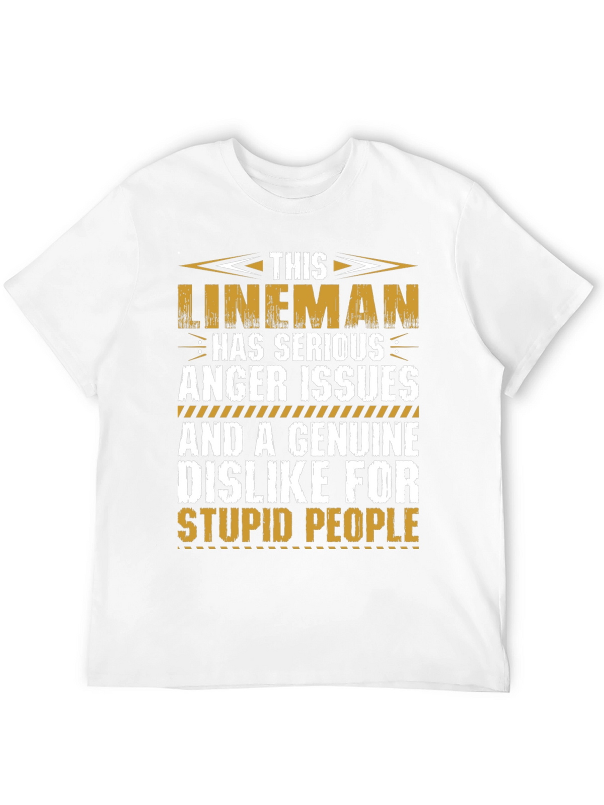 Lineman Anger Issues Graphic T-Shirt