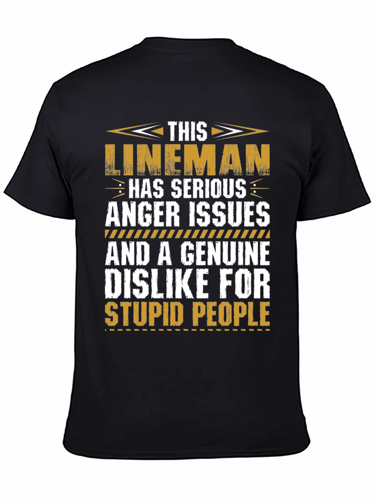 Lineman Anger Issues Graphic T-Shirt