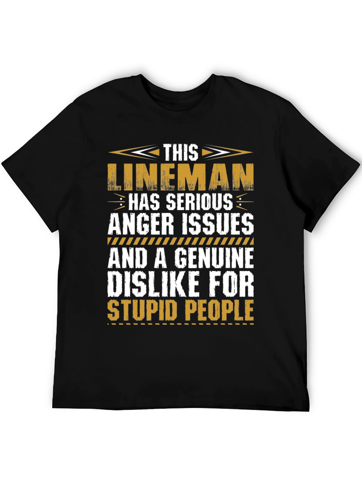 Lineman Anger Issues Graphic T-Shirt