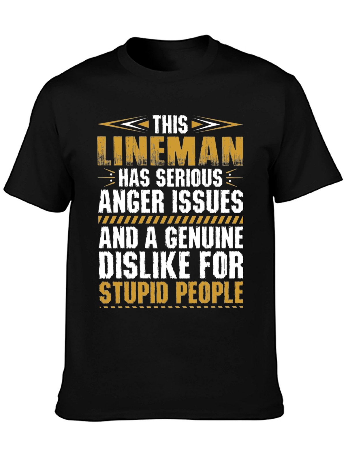 Lineman Anger Issues Graphic T-Shirt