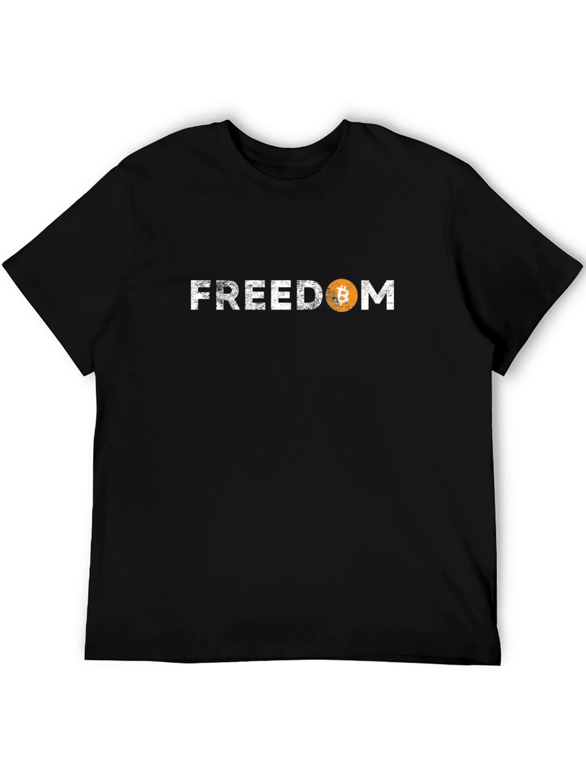 Freedom Bitcoin Graphic T-Shirt