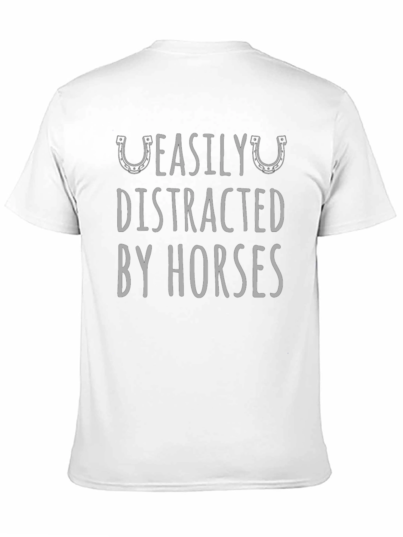 Easily Distracted By Horses Graphic Tee