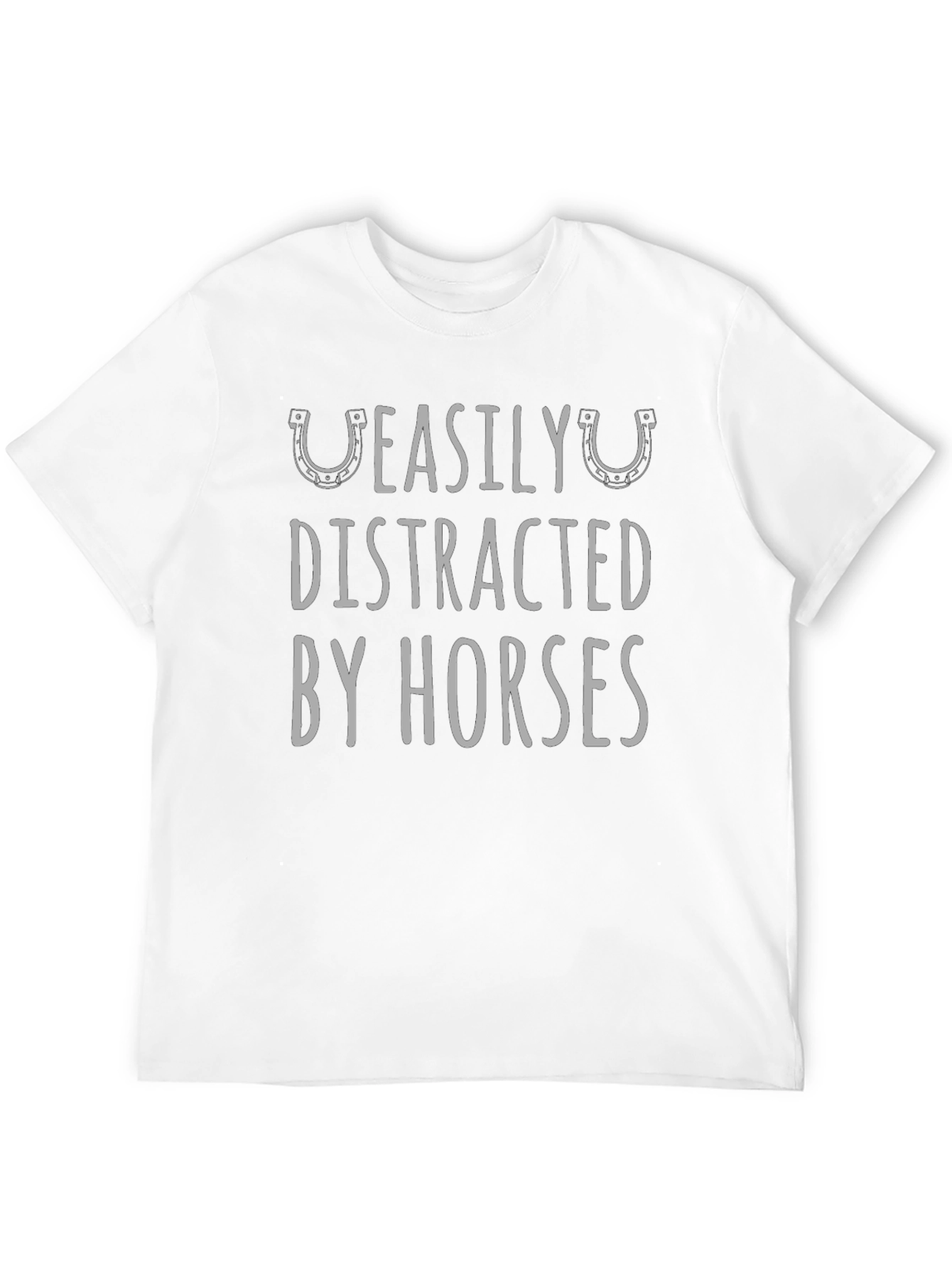 Easily Distracted By Horses Graphic Tee