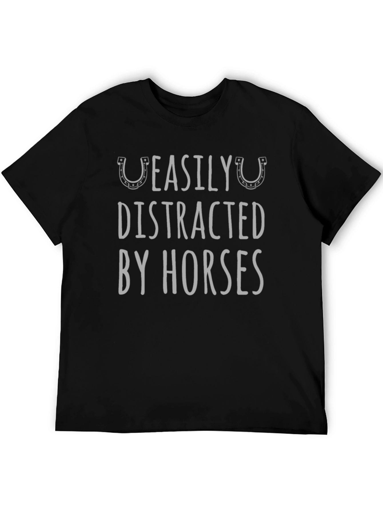 Easily Distracted By Horses Graphic Tee