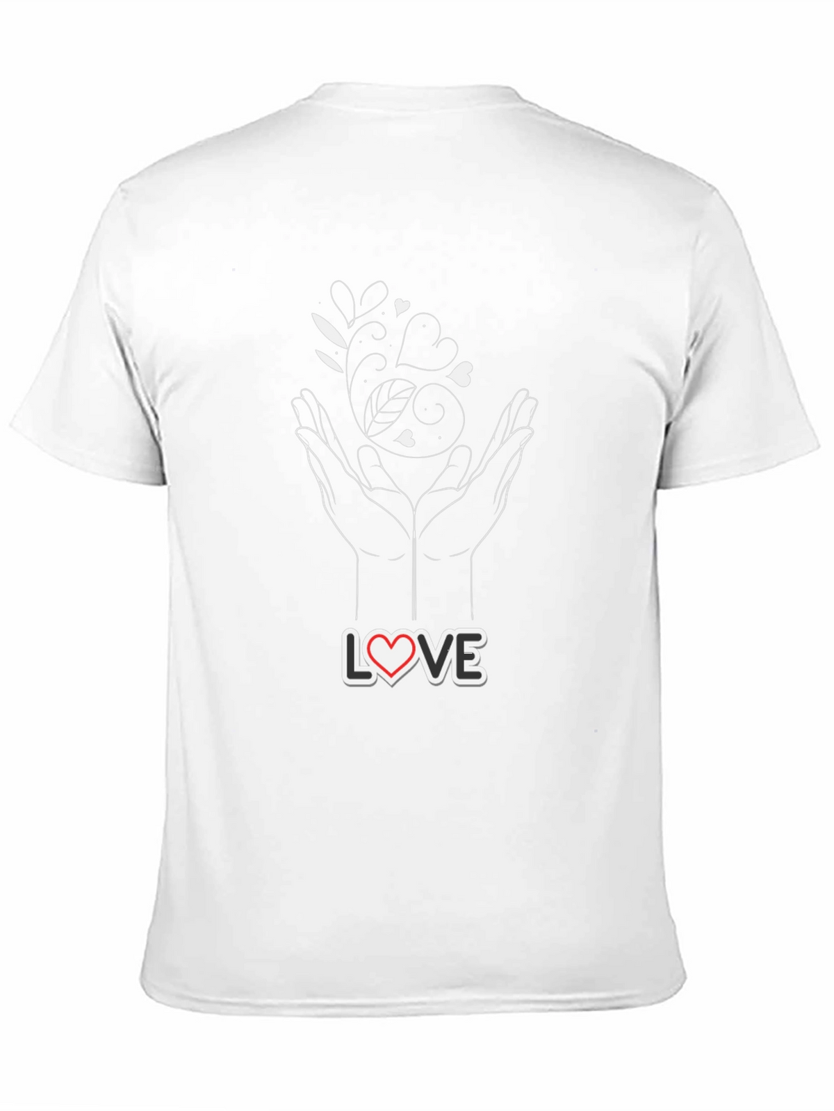 Love Hands Graphic Tee - Black T-Shirt