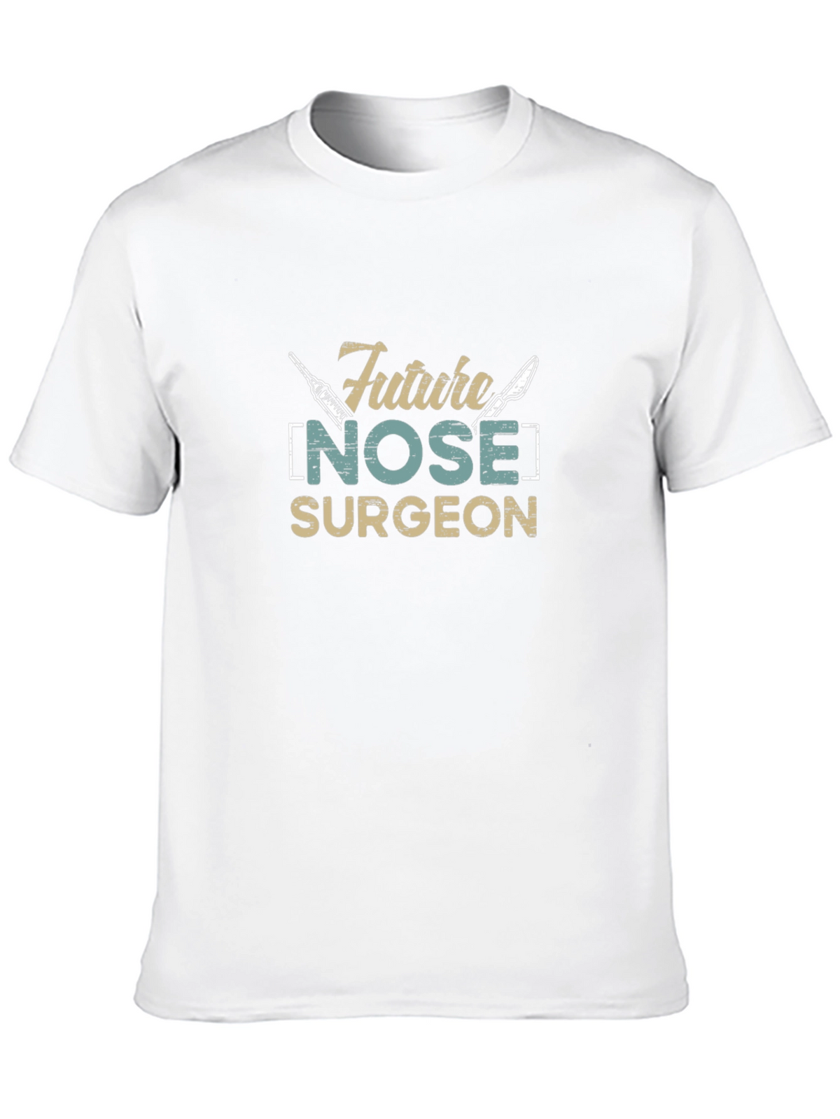 Future Nose Surgeon T-Shirt - Black Cotton Tee