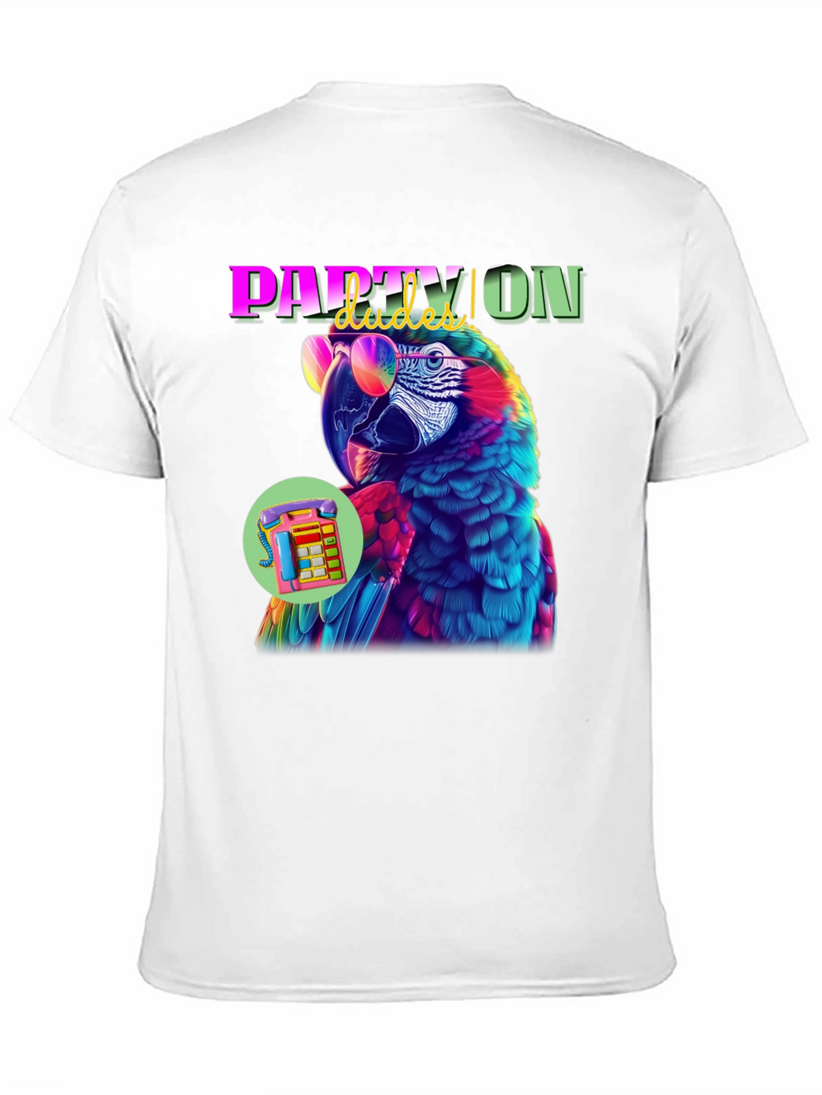 Party Parrot Graphic Tee