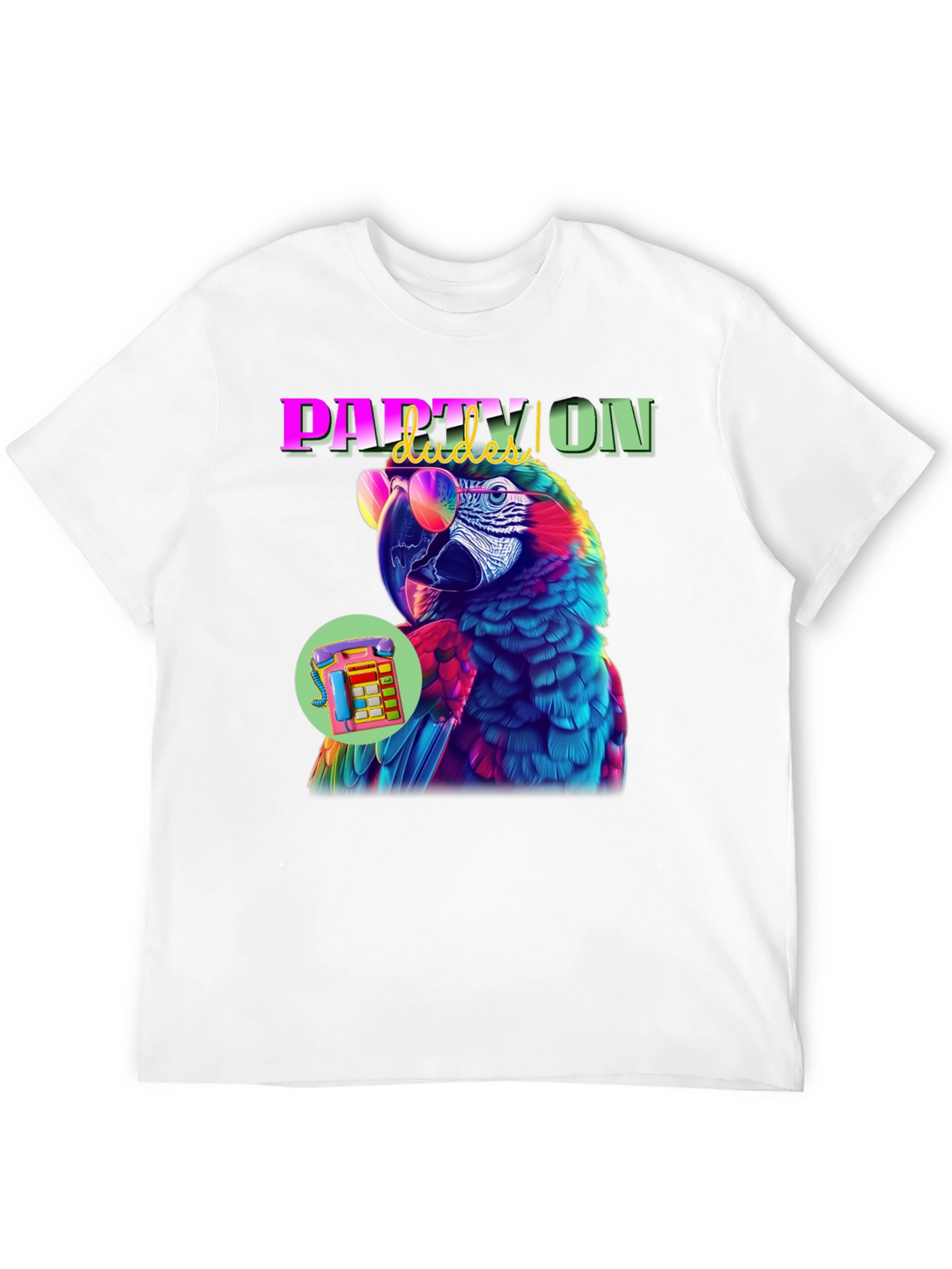 Party Parrot Graphic Tee