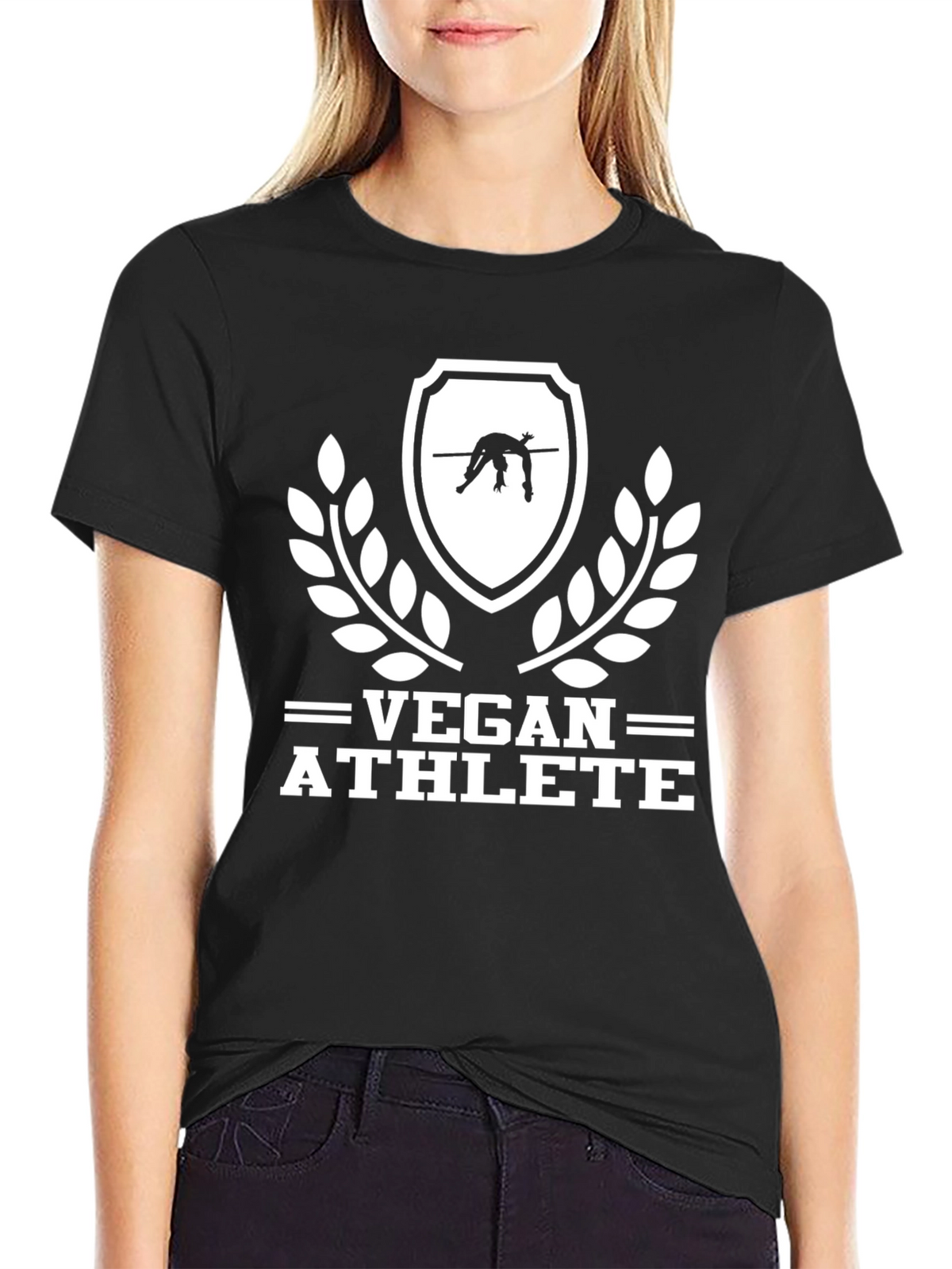 Vegan Athlete T-Shirt | High Jump Shield