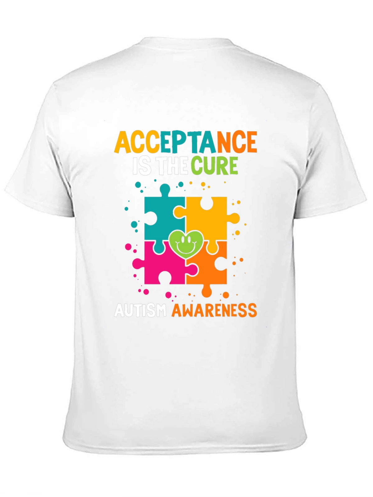 Autism Awareness T-Shirt - Acceptance Is The Cure