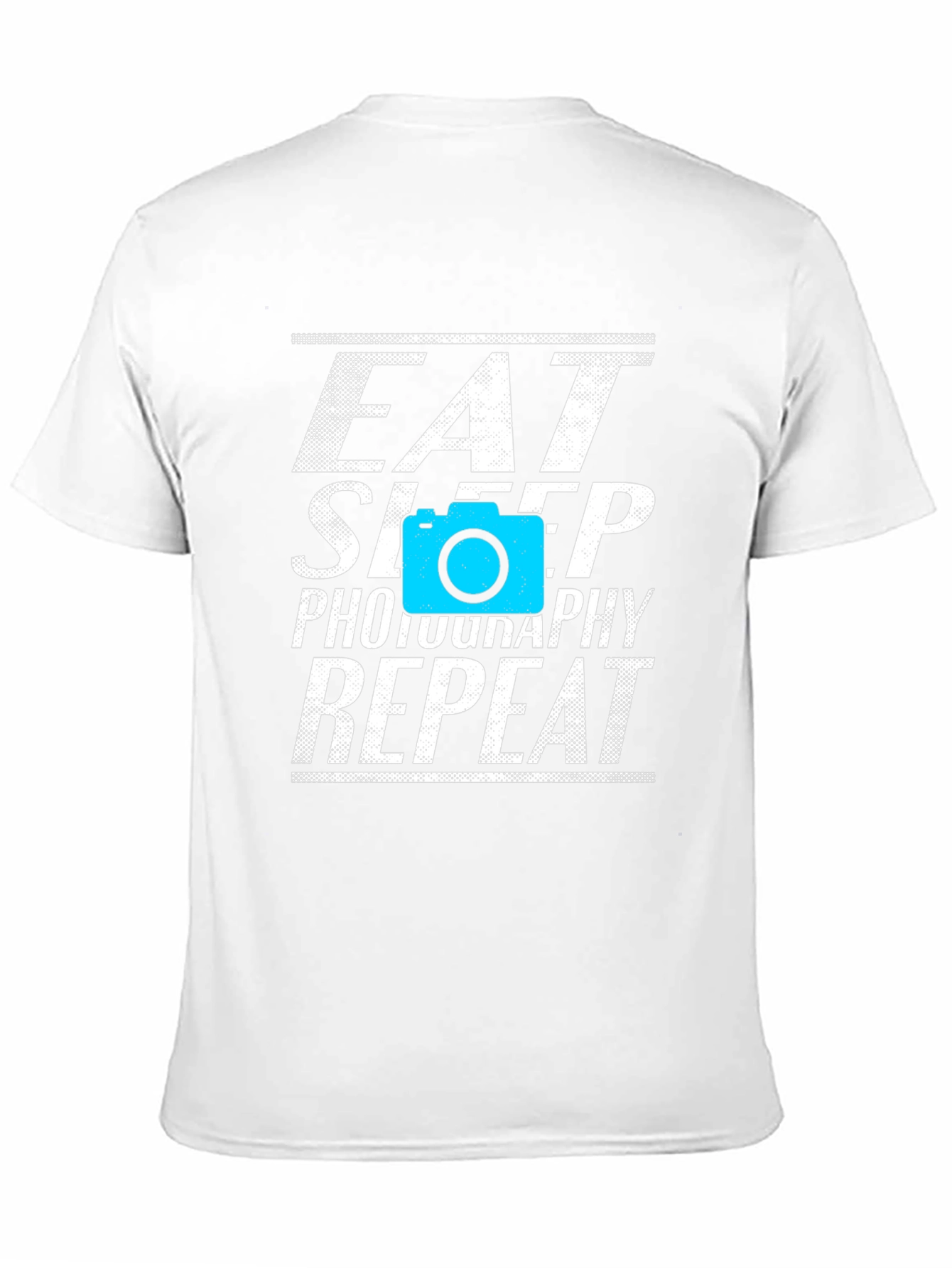 Eat Sleep Photography Repeat Black T-Shirt