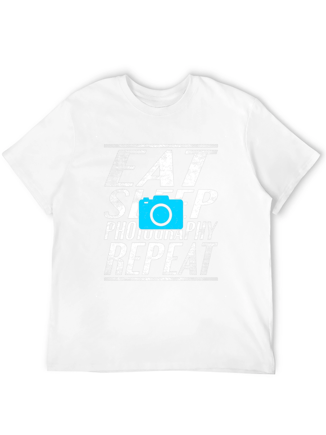Eat Sleep Photography Repeat Black T-Shirt