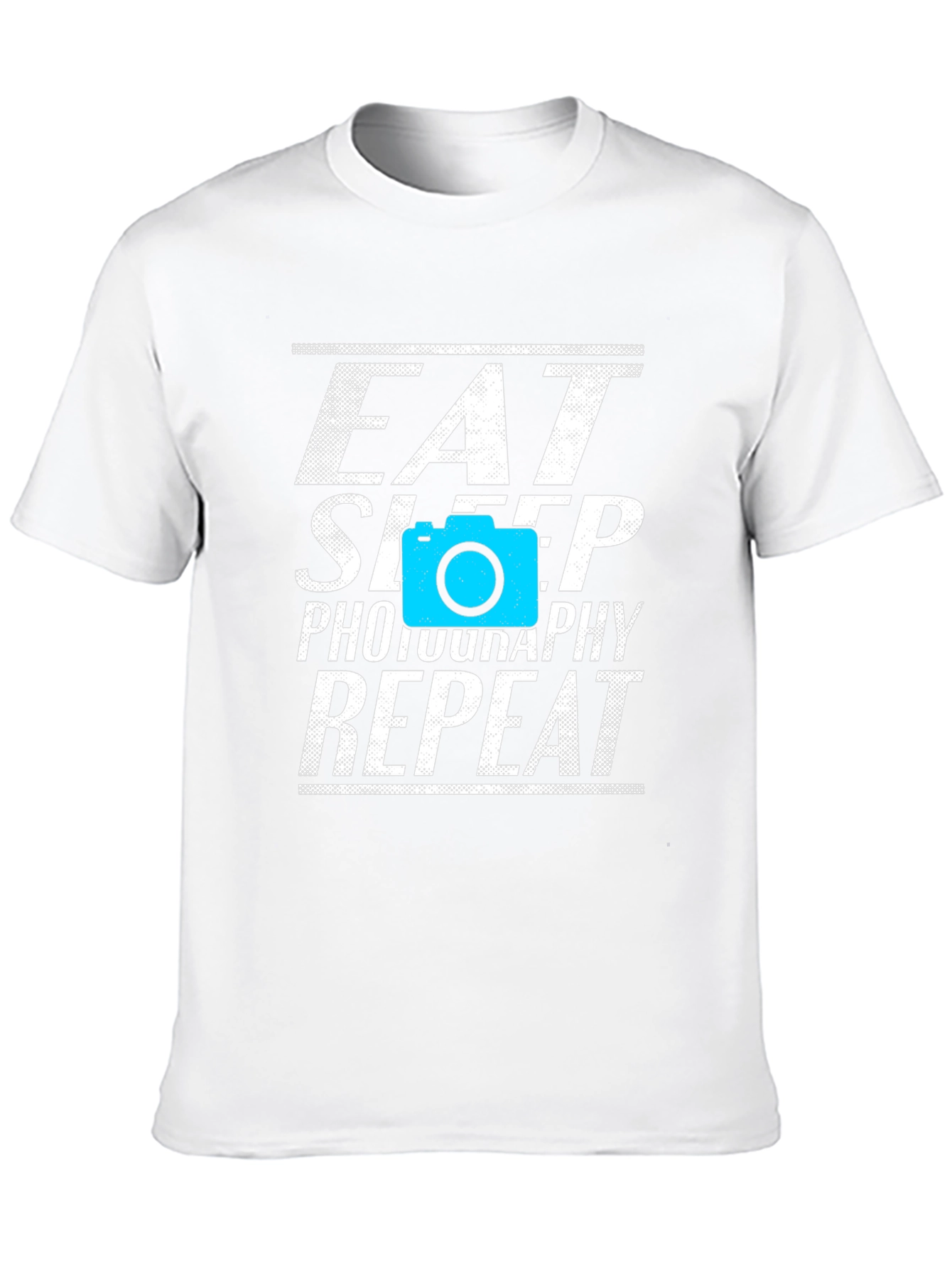 Eat Sleep Photography Repeat Black T-Shirt