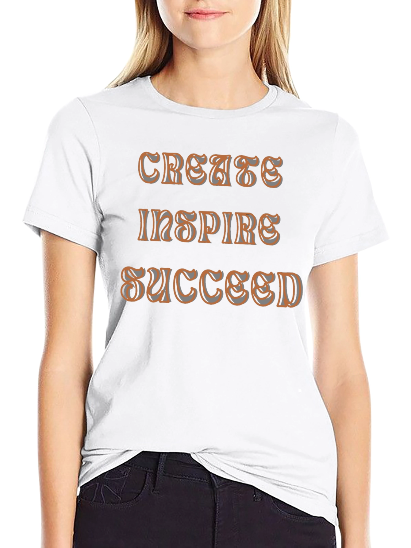 Create Inspire Succeed Graphic Tee