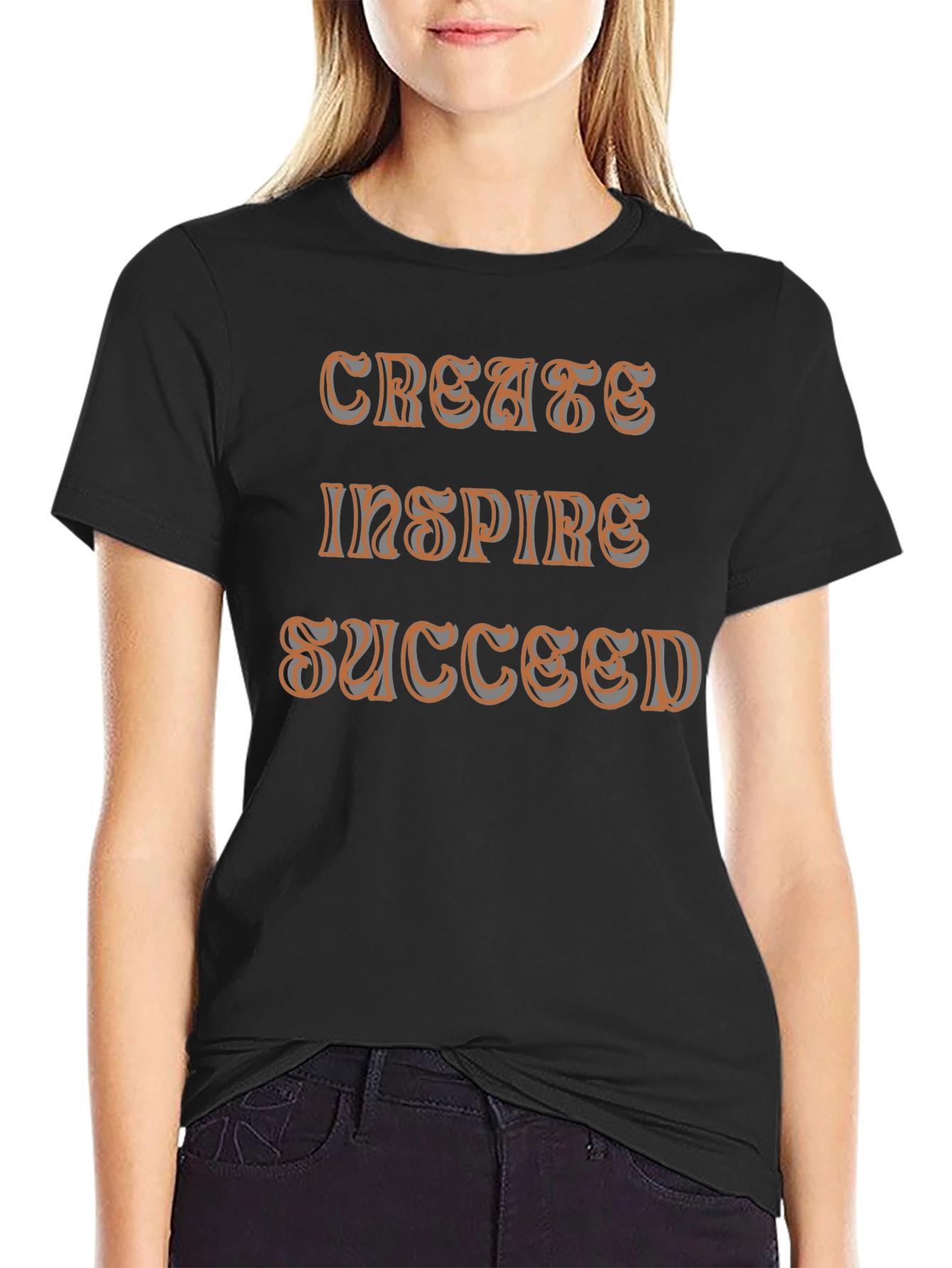Create Inspire Succeed Graphic Tee