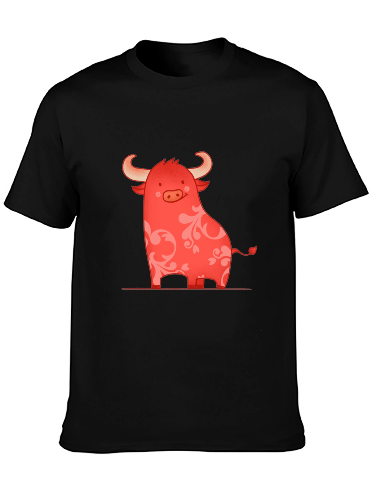 Red Bull Graphic Print Crew Neck T-Shirt