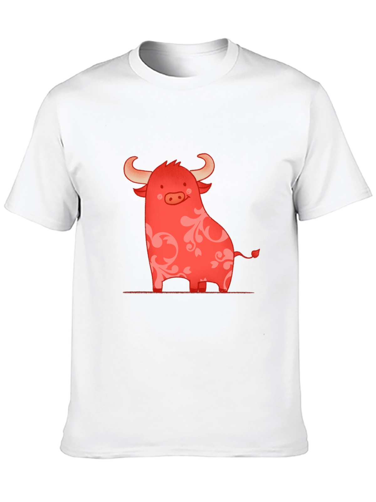 Red Bull Graphic Print Crew Neck T-Shirt