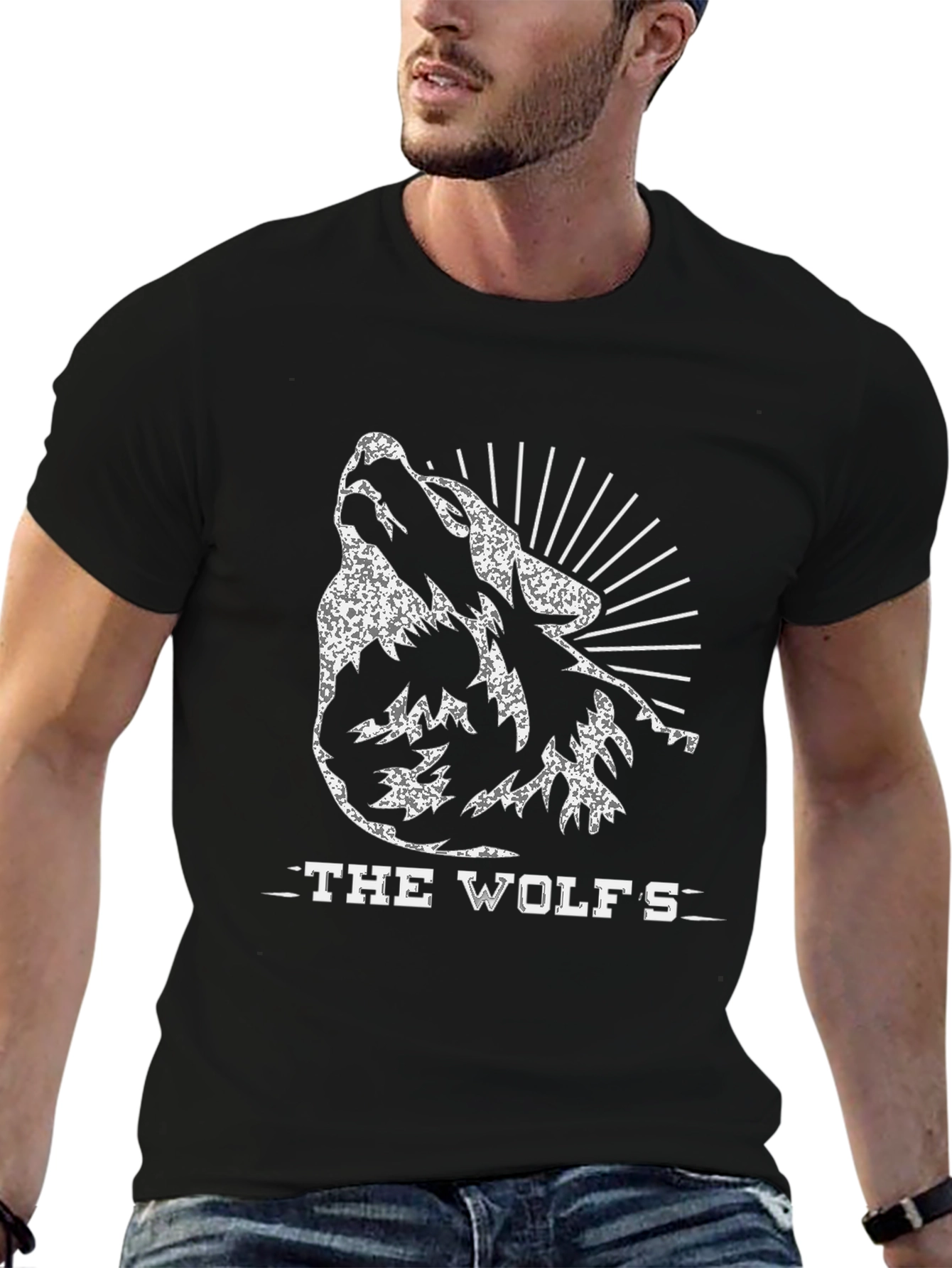 The Wolfs T-Shirt - Black
