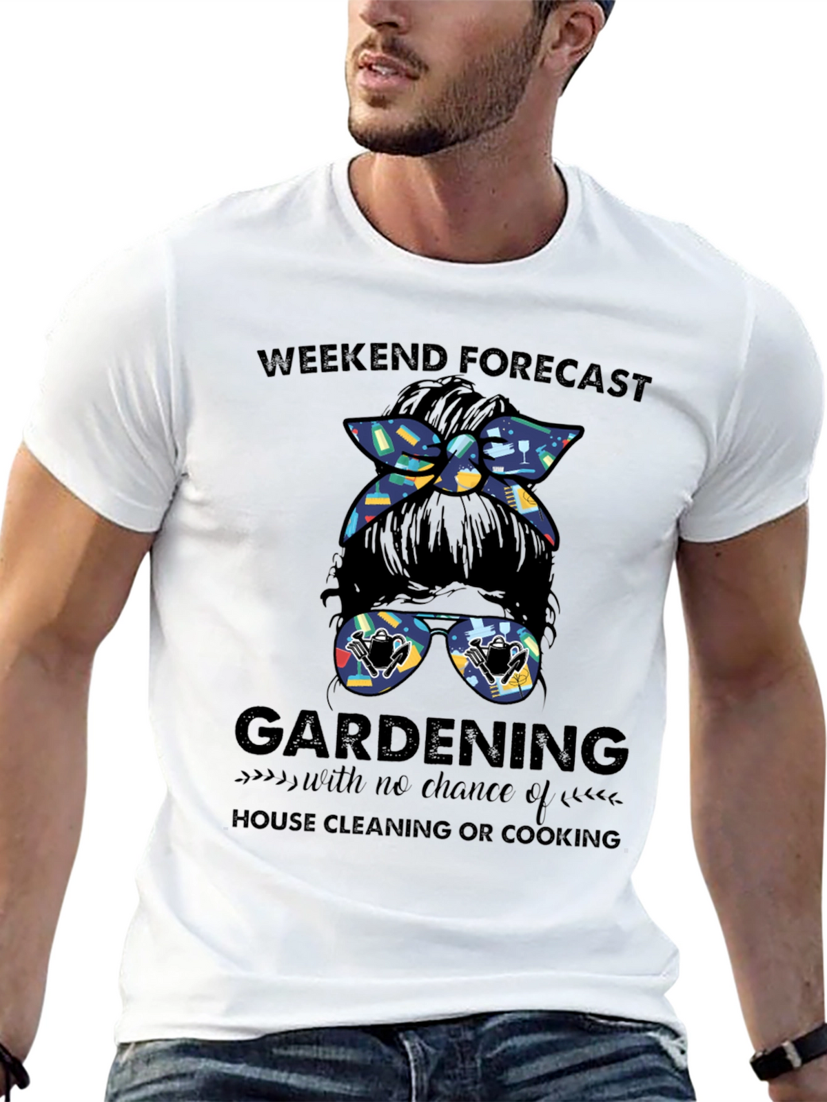 Gardening Weekend Forecast T-Shirt