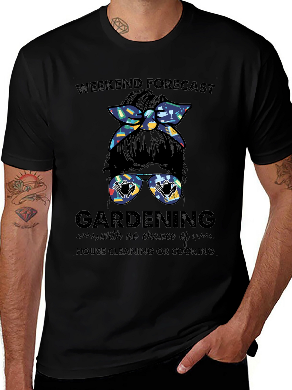 Gardening Weekend Forecast T-Shirt
