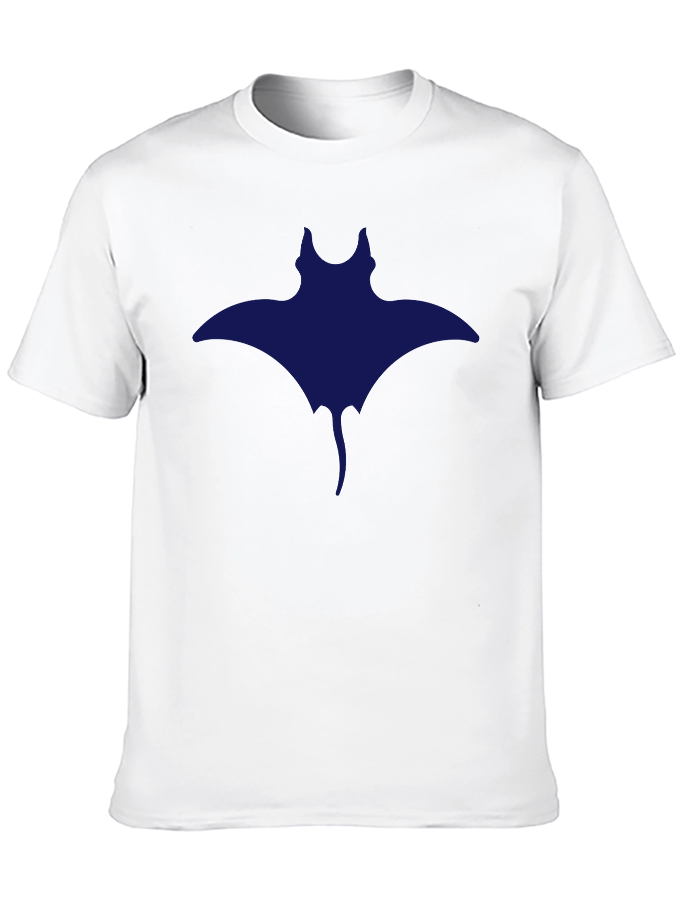 Manta Ray Graphic Tee - Cool Ocean Animal Shirt