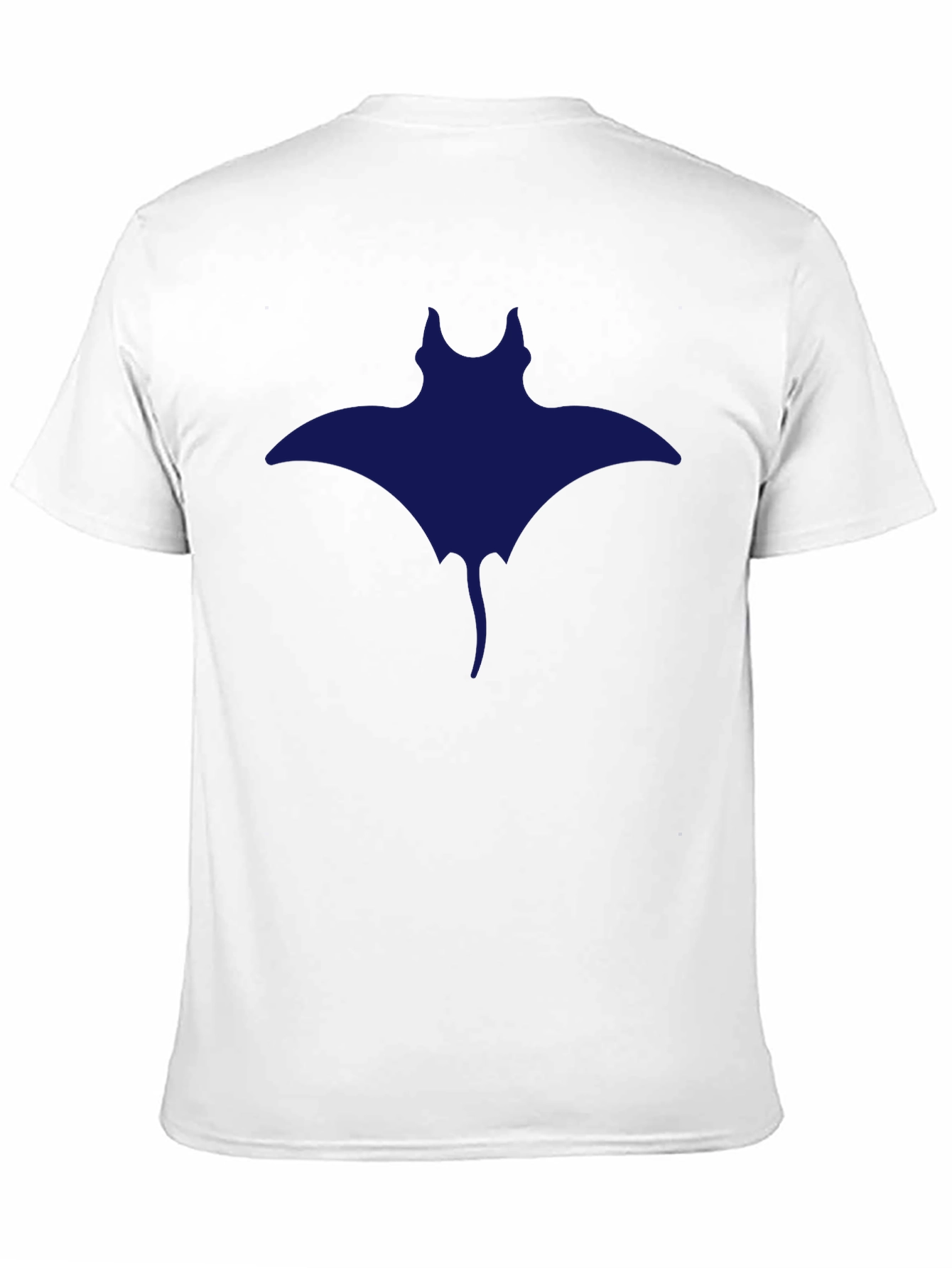 Manta Ray Graphic Tee - Cool Ocean Animal Shirt