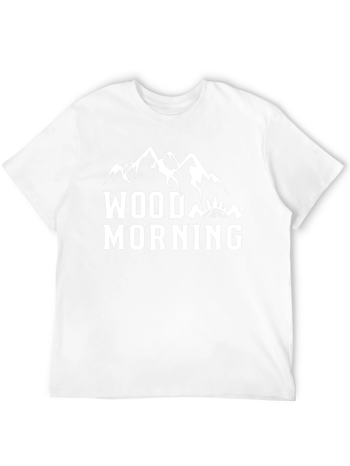 Wood Morning T-Shirt - Mountain Graphic Tee