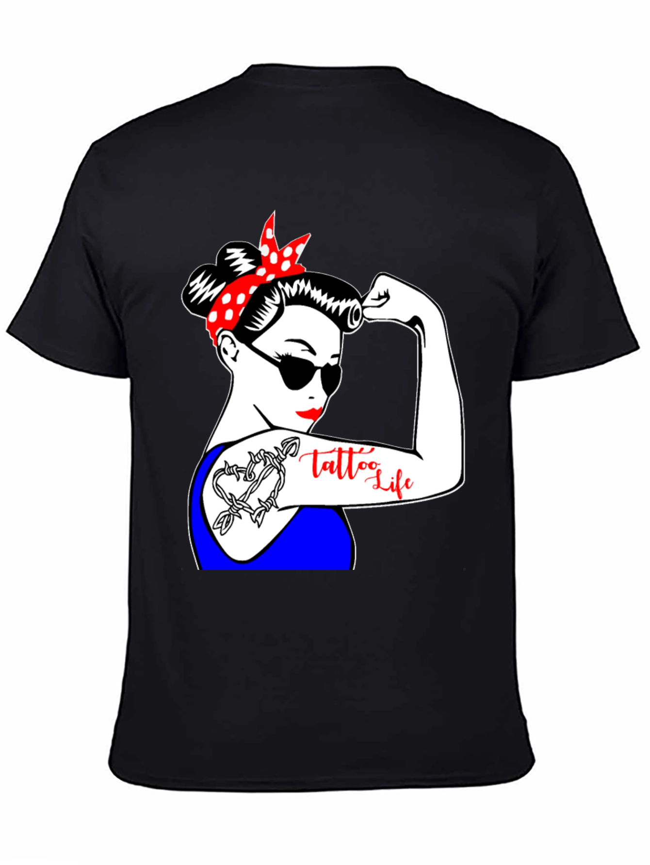 Tattooed Rosie the Riveter T-Shirt