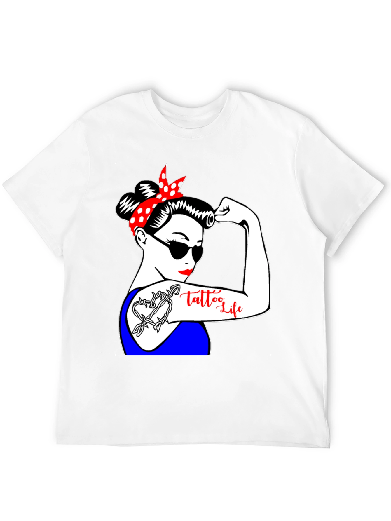 Tattooed Rosie the Riveter T-Shirt