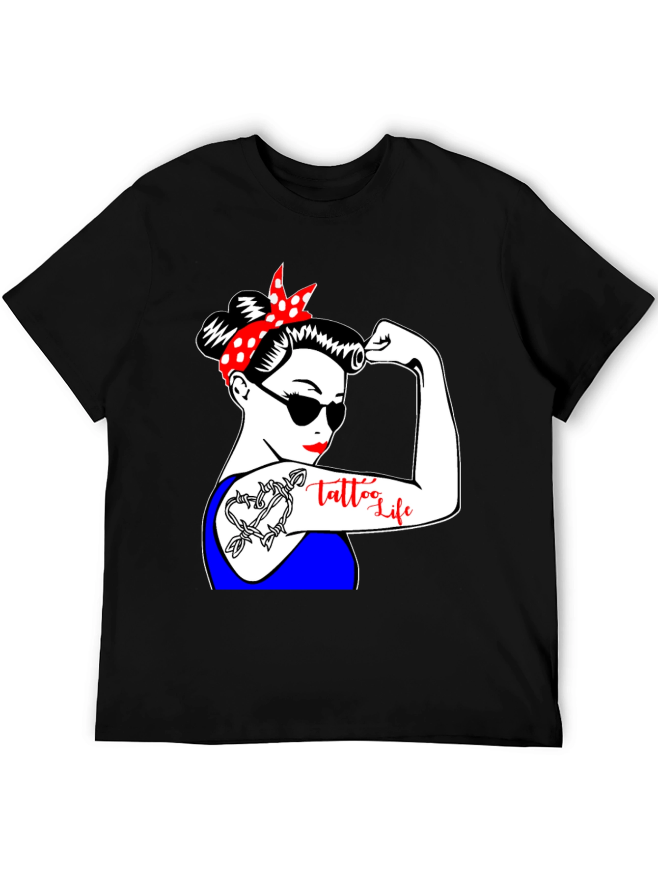 Tattooed Rosie the Riveter T-Shirt
