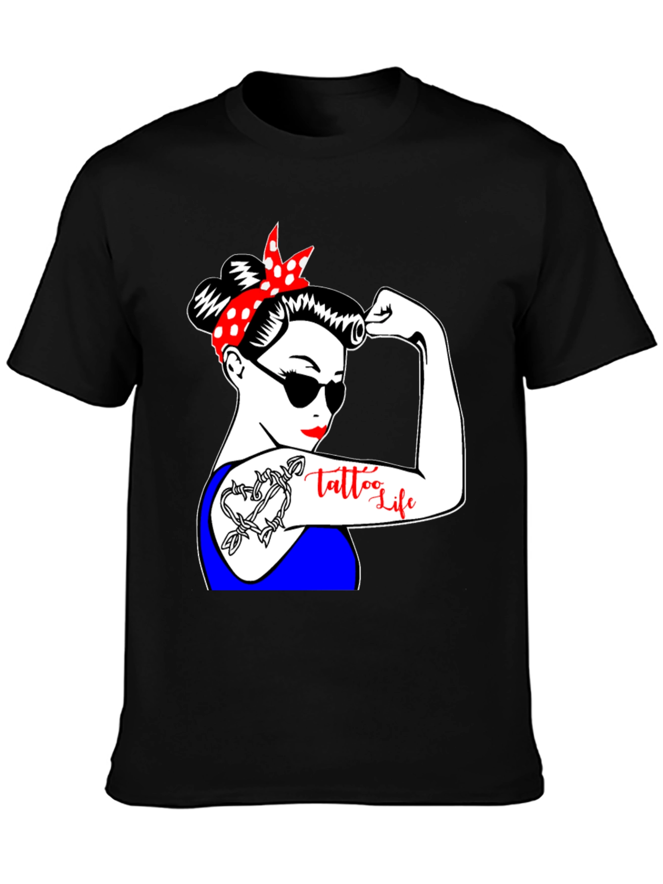 Tattooed Rosie the Riveter T-Shirt