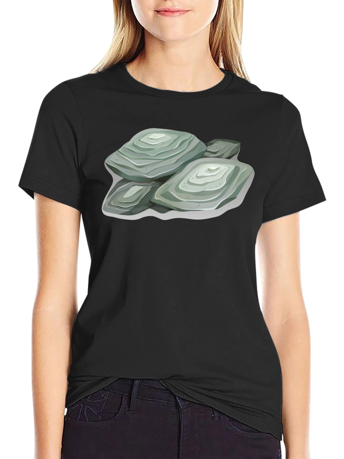 Stacked Stone Graphic Tee - Comfort Fit