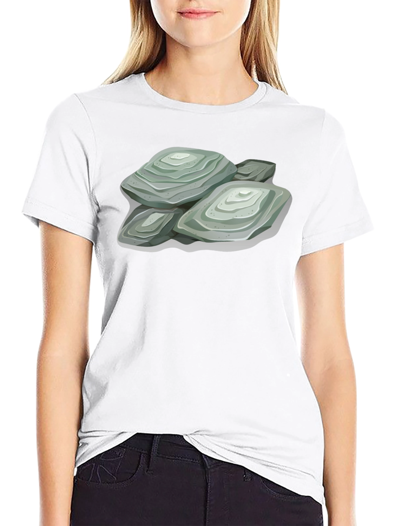 Stacked Stone Graphic Tee - Comfort Fit