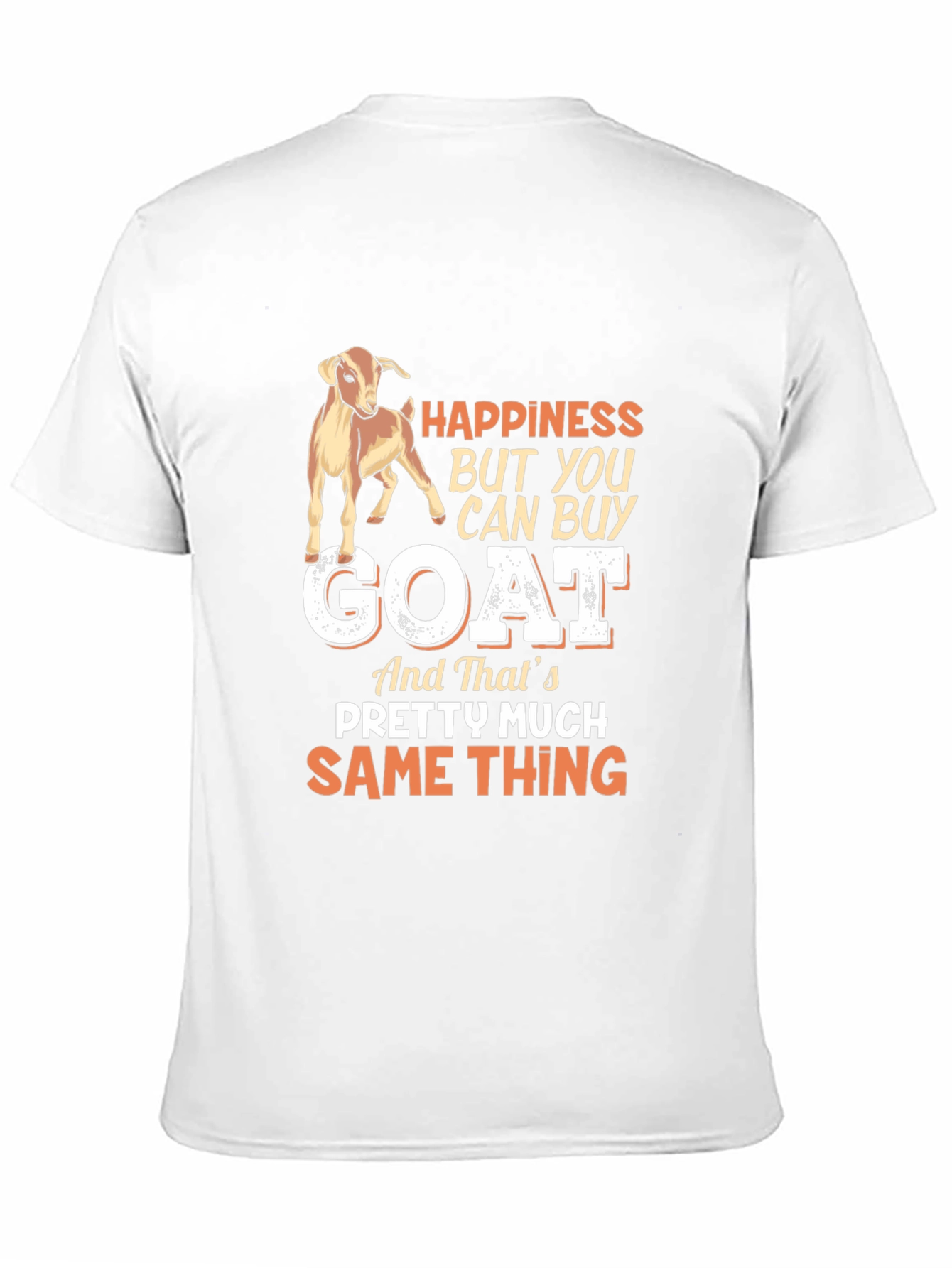 Happiness Goat Graphic Tee