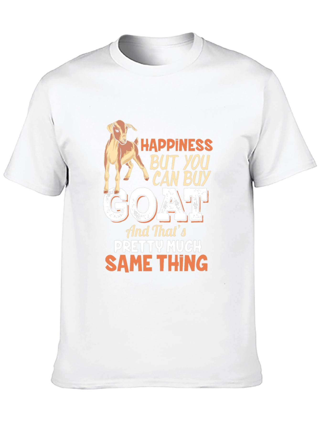 Happiness Goat Graphic Tee