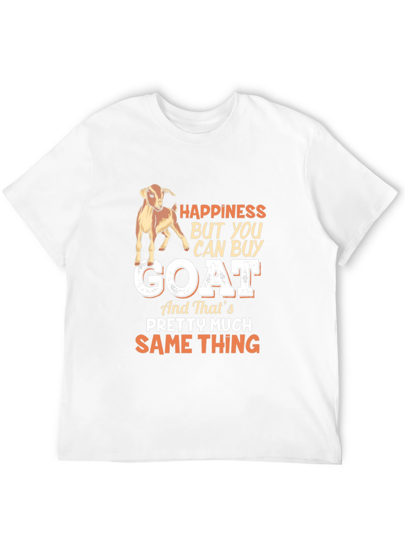 Happiness Goat Graphic Tee