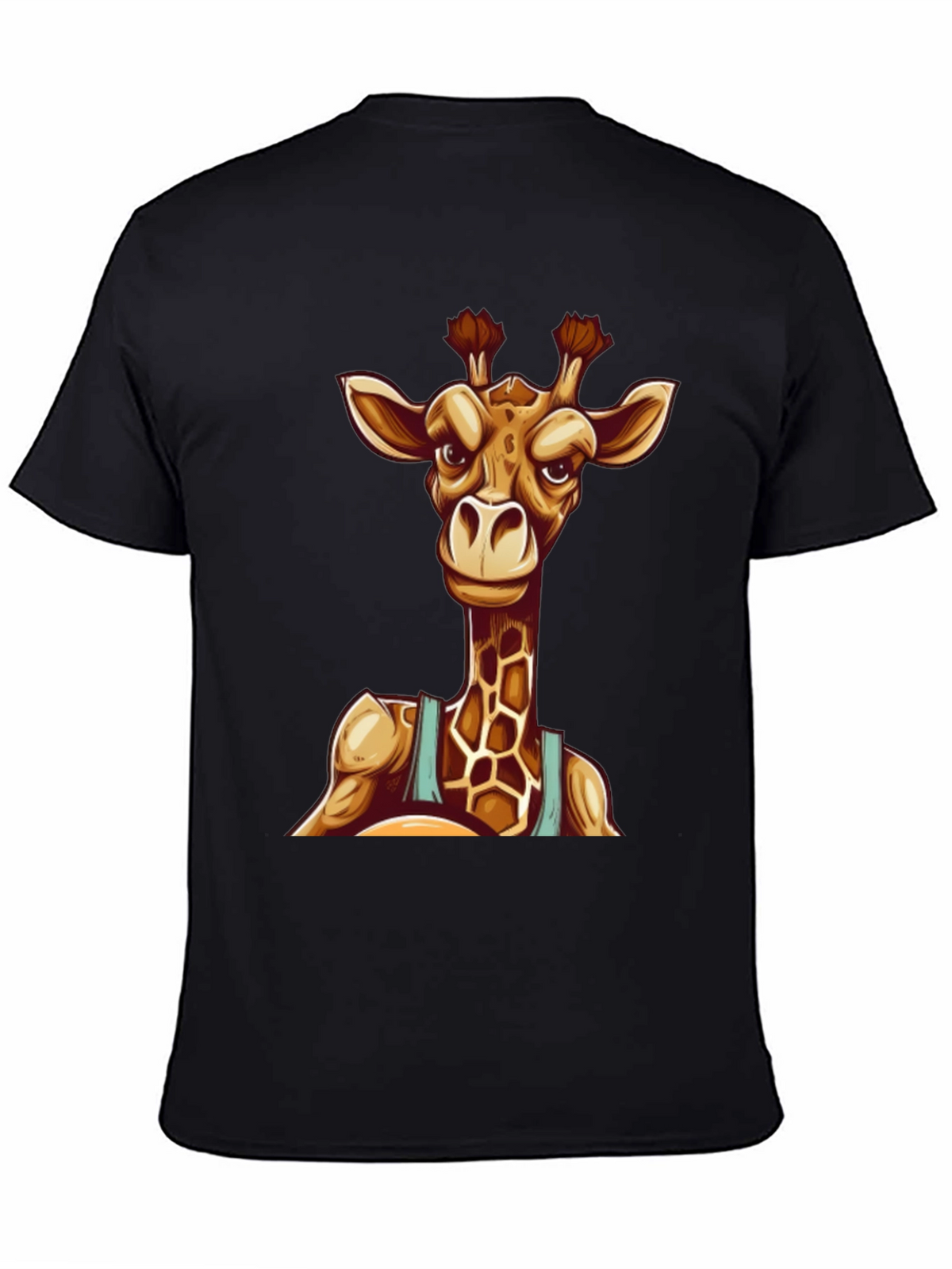 Giraffe Athlete Graphic T-Shirt
