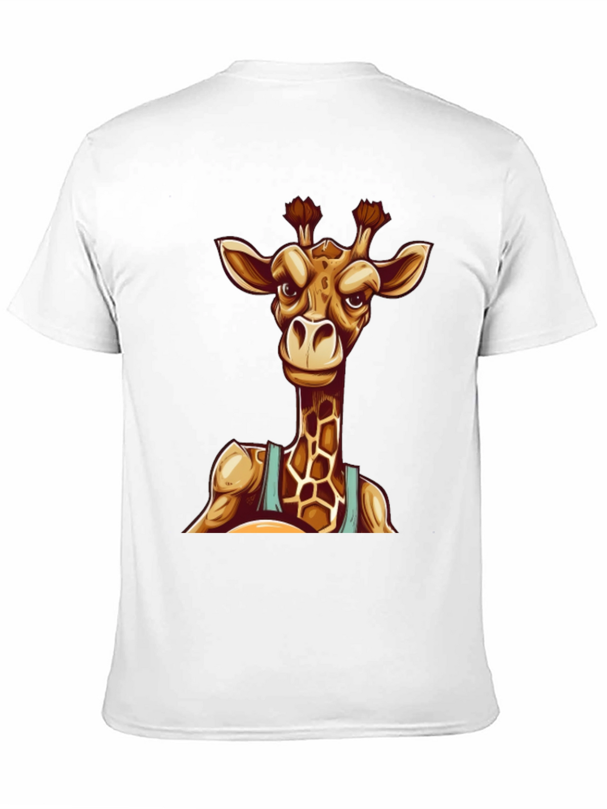 Giraffe Athlete Graphic T-Shirt