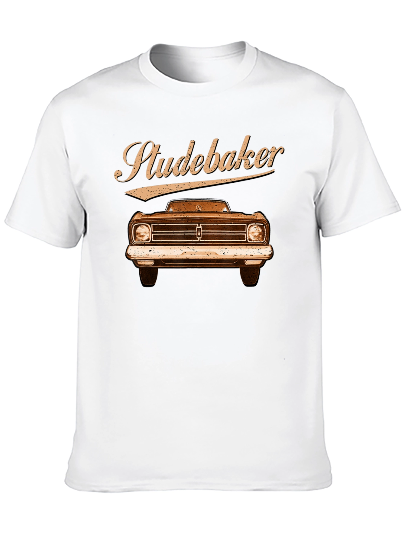 Studebaker Car Graphic Black T-Shirt