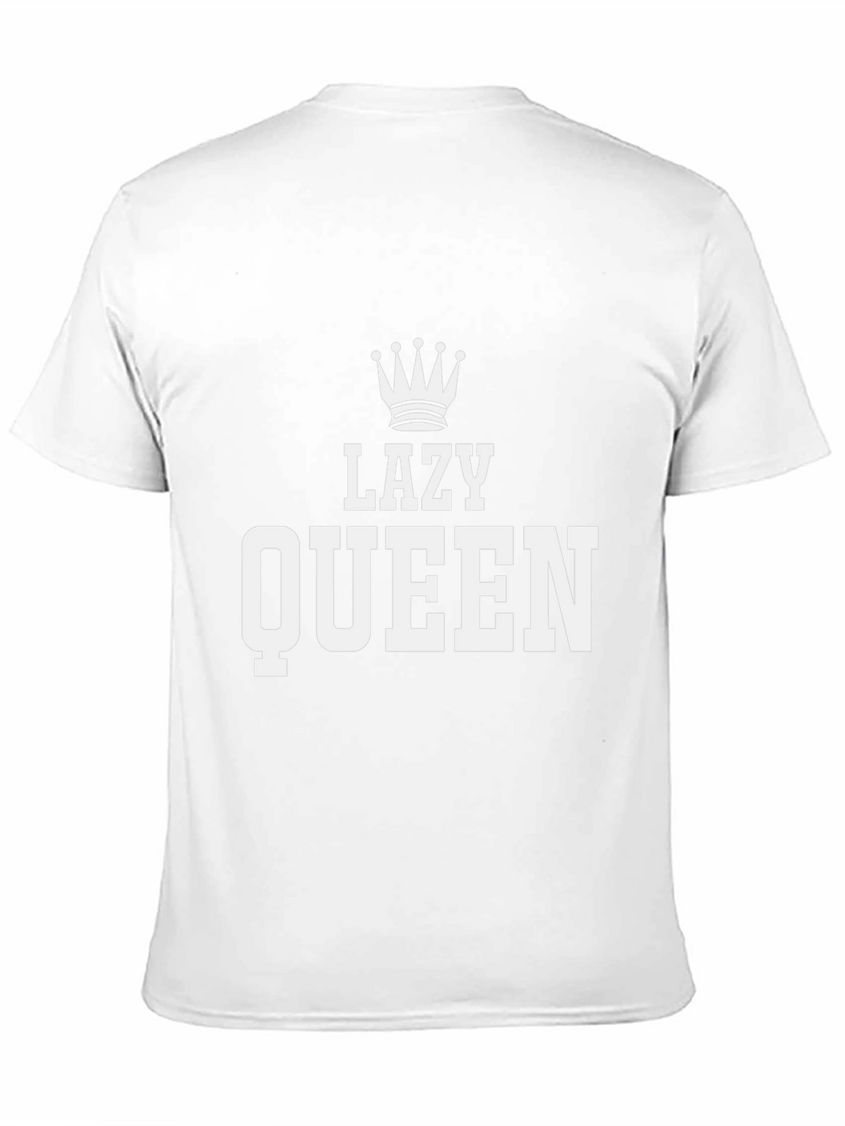 Lazy Queen T-Shirt - Black Graphic Tee