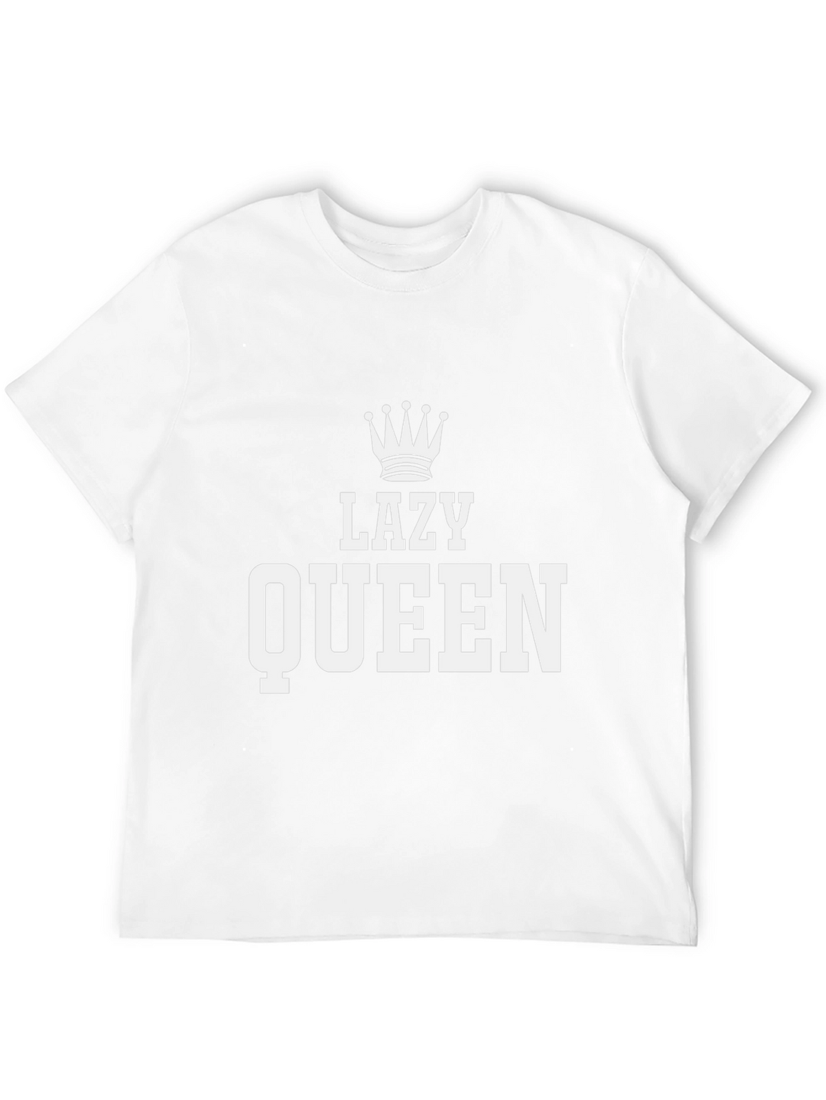 Lazy Queen T-Shirt - Black Graphic Tee