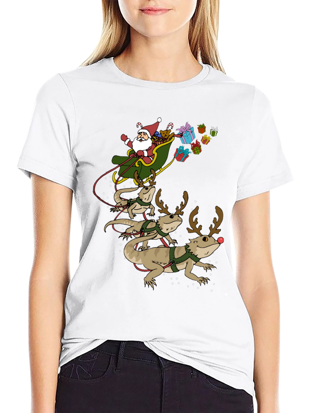 Bearded Dragon Christmas T-Shirt