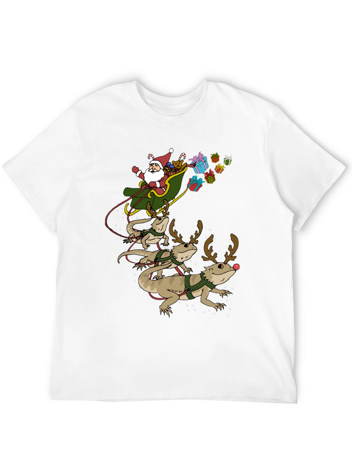 Bearded Dragon Christmas T-Shirt