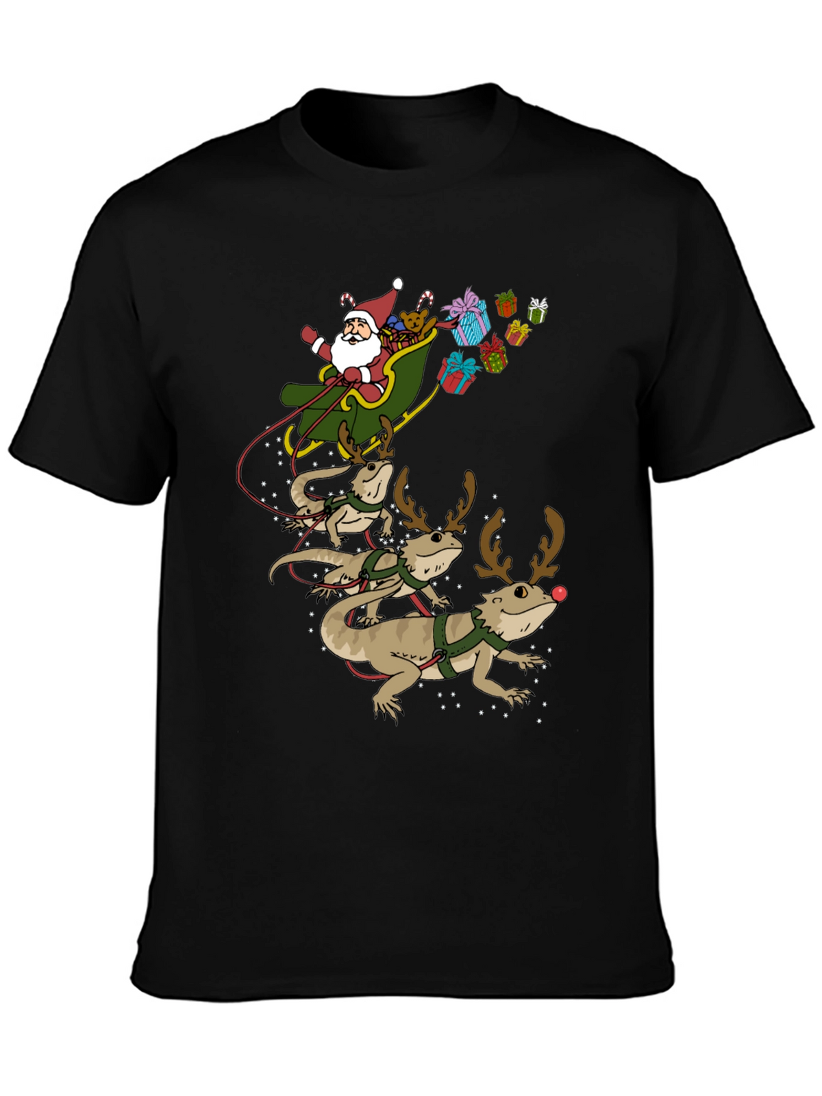 Bearded Dragon Christmas T-Shirt