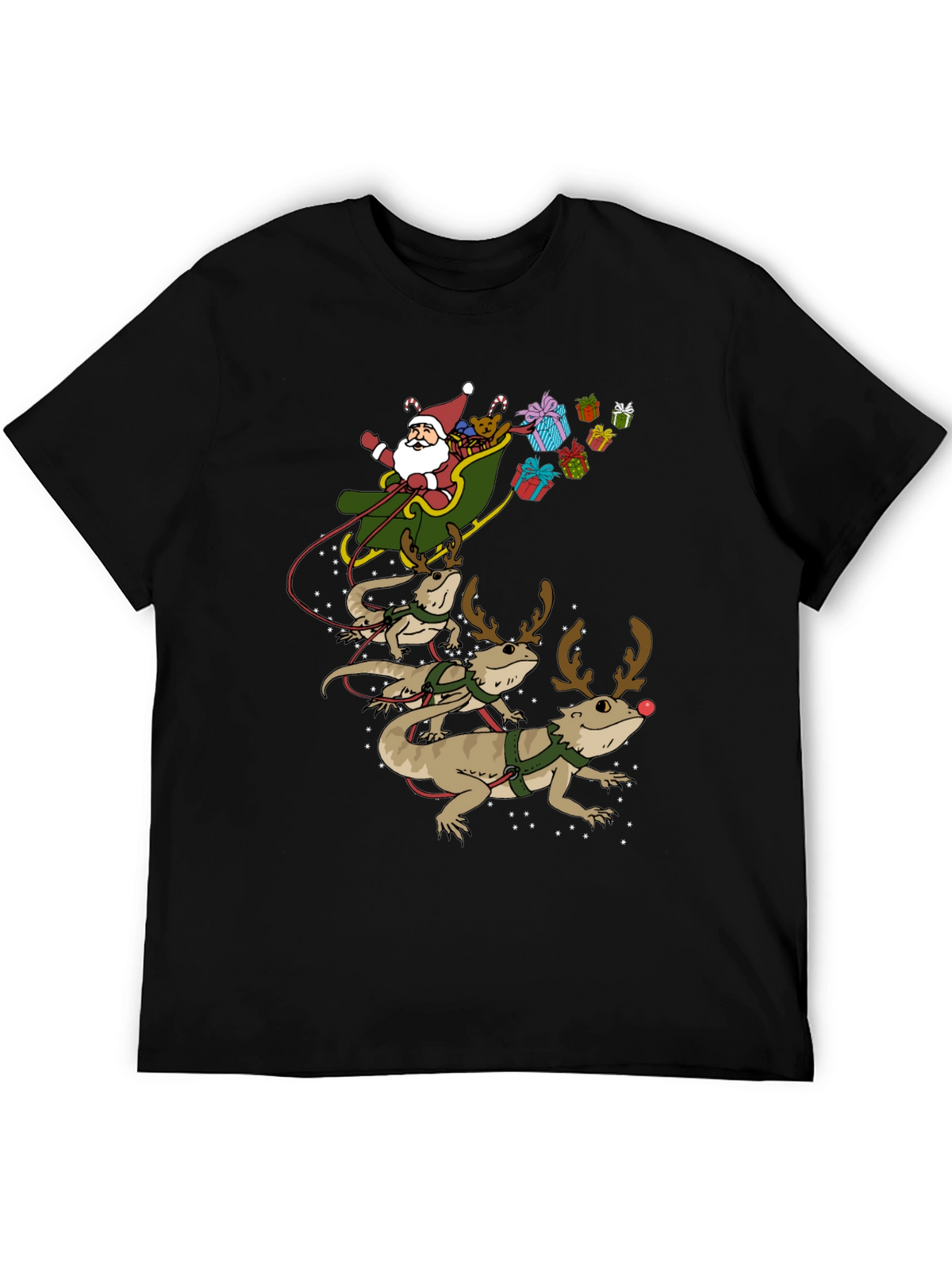 Bearded Dragon Christmas T-Shirt
