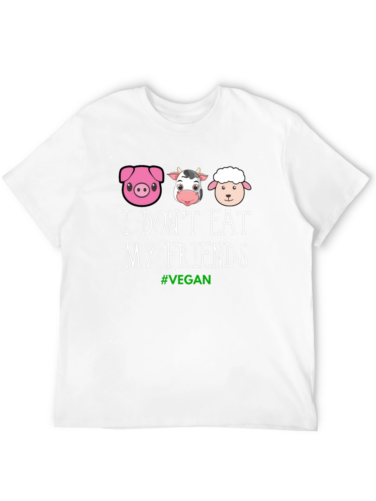 Vegan Friends T-Shirt - Animal Lover Tee