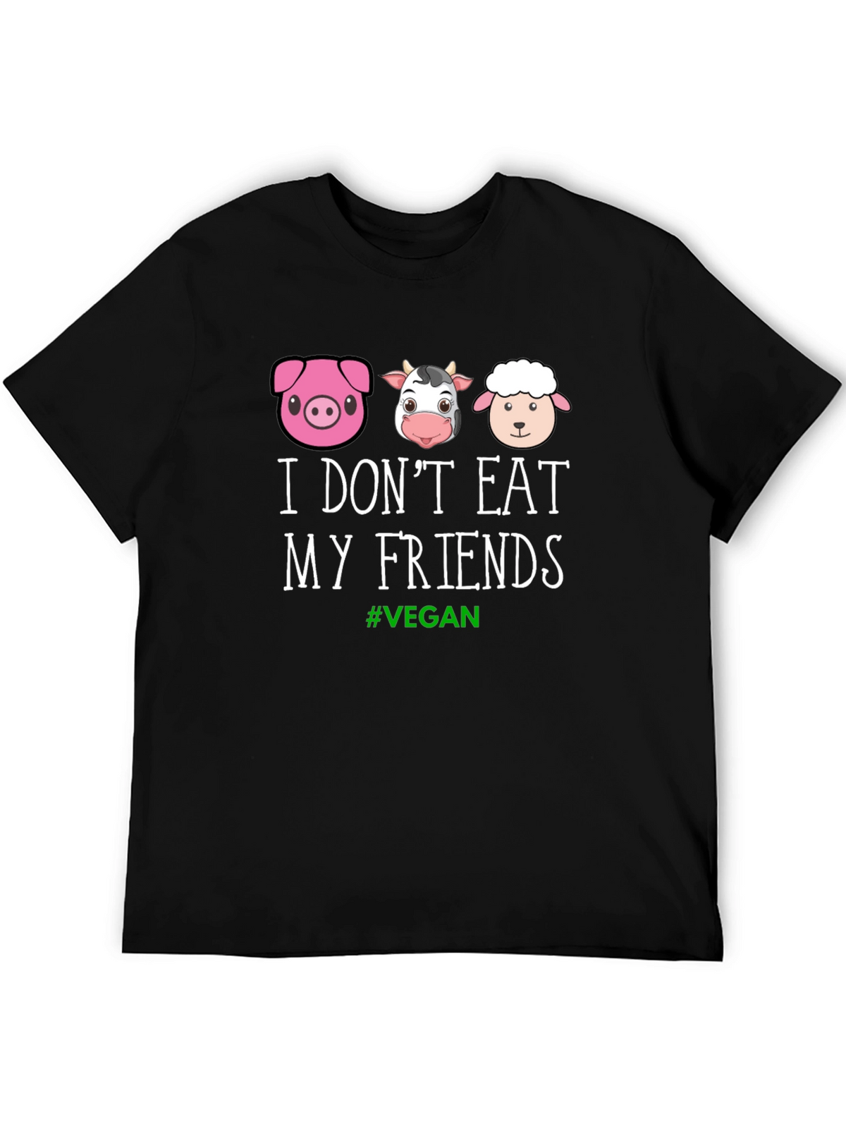 Vegan Friends T-Shirt - Animal Lover Tee