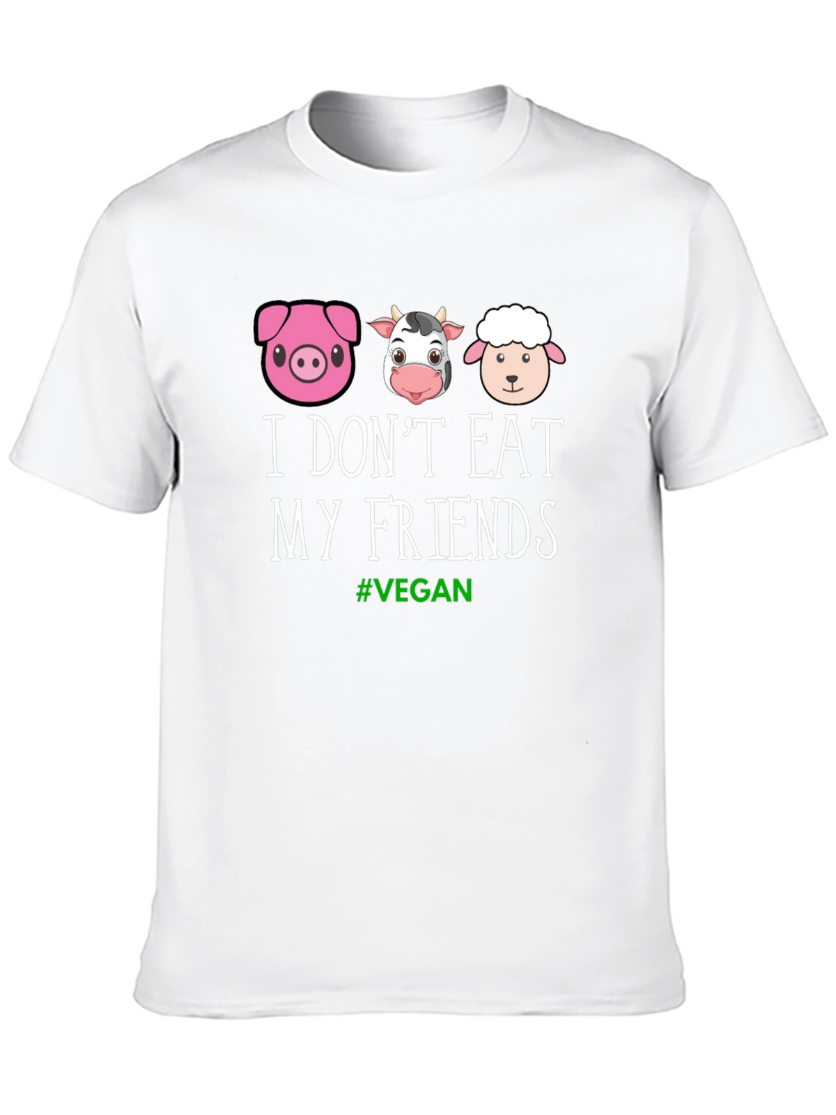 Vegan Friends T-Shirt - Animal Lover Tee