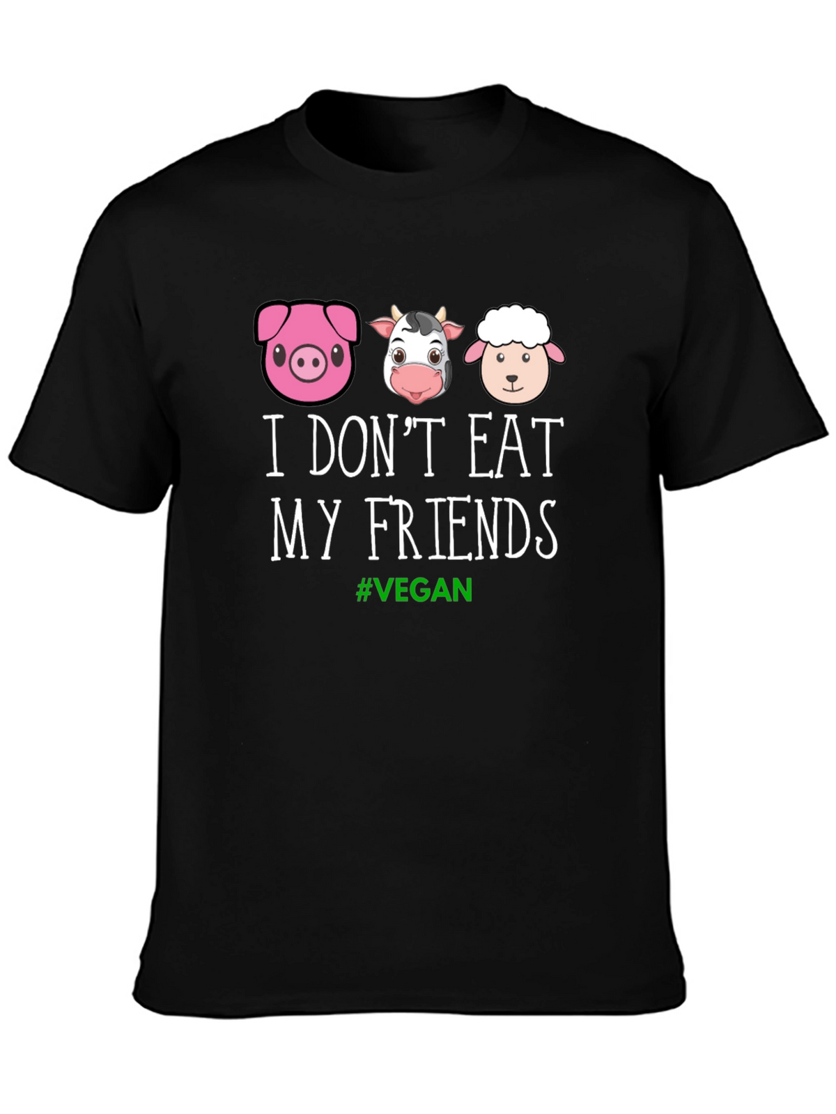 Vegan Friends T-Shirt - Animal Lover Tee
